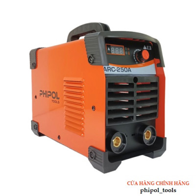Máy hàn PHIPOL TOOLS ARC-250A tặng kèm nhiều phụ kiện, máy có 2 núm chình siêu khỏe - Hàng Chính Hãng