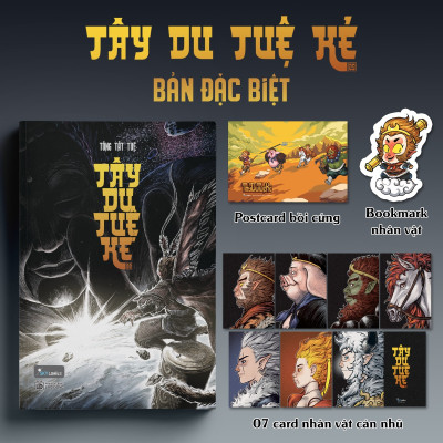 Tây Du Tuệ Kẻ - Tặng Kèm 1 Bookmark Bế Hình Nhân Vật