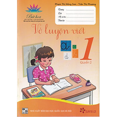 Sách - Vở luyện viết 1 quyển 2 (Biên soạn theo chương trình sgk mới)