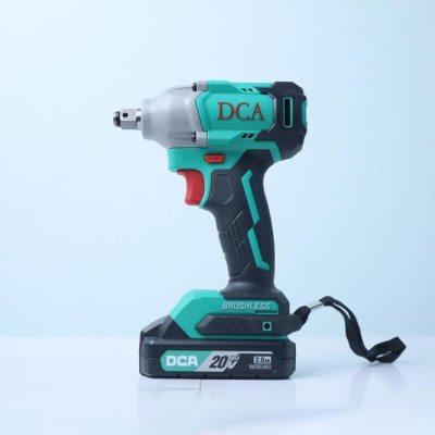 MÁY SIẾT BULONG KHÔNG CHỔI THAN DÙNG PIN 20V/2AH DCA ADPB298DM - HÀNG CHÍNH HÃNG