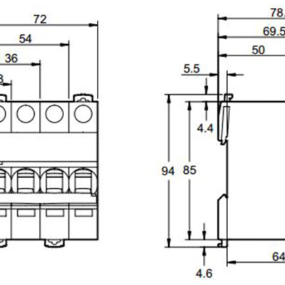 Cầu Dao Chống Giật 3 Pha Dobo Electric Korea (25A - 30mA - 380V) - Trắng