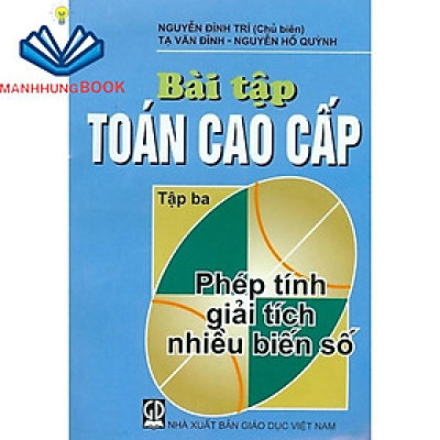 Sách - Bài Tập Toán Cao Cấp, Tập 3: Phép Tính Giải Tích Nhiều Biến Số
