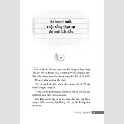 30 Tuổi - Mọi Thứ Chỉ Mới Bắt Đầu