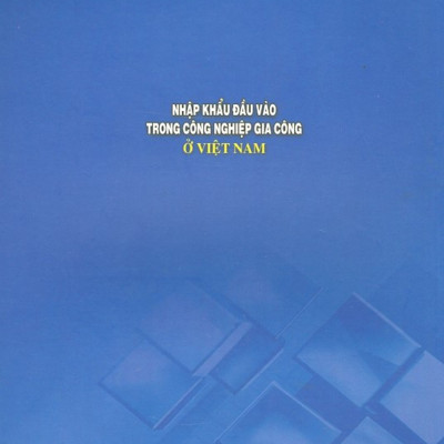 Nhập Khẩu Đầu Vào Trong Công Nghiệp Gia Công Ở Việt Nam