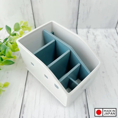 Khay đựng giấy nhớ & đồ dùng văn phòng phẩm Nuube - Xám xanh