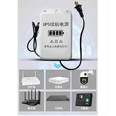 Không Lo Mất Điện: Nguồn PJin Dự Phòng 12V - 2A Cho Modem Wifi và Camera Loại Tốt, BỘ DAO NHÀ BẾP