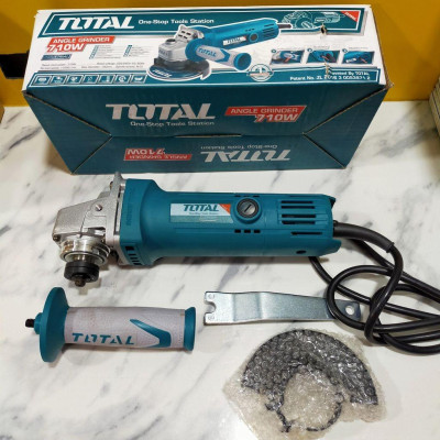 MÁY MÀI GÓC CẦM TAY 710W (100MM) TOTAL TG1071008 - HÀNG CHÍNH HÃNG