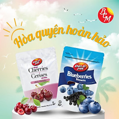 [COMBO 3.9.9K TRÁI CÂY SẤY NHẬP KHẨU MIX 2 VỊ] 2 Loại Trái Cây Sấy Dạng Túi, Mỗi Loại 2 Túi Ăn Vặt Healthy Dan-D Pak