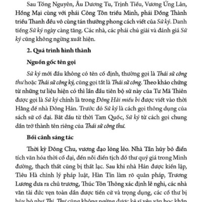 Sử Ký Bản Kỷ (Bìa Cứng) _KV