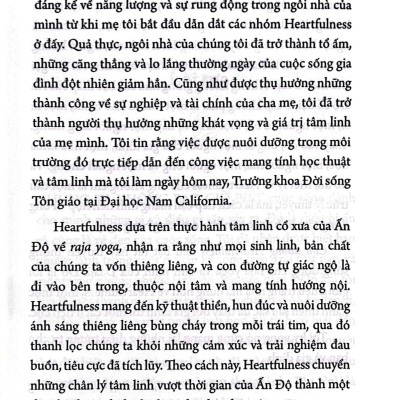 Con Đường Heartfulness - Tim Thiền - Chuyển Hóa Tâm Hồn