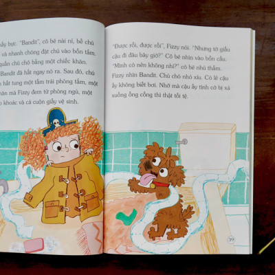 Sách - Fizzy lém lỉnh và Bandit bắng nhắng - Sarah Crossan