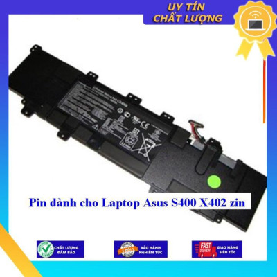 Pin dùng cho Laptop Asus S400 X402 - Hàng Nhập Khẩu New Seal