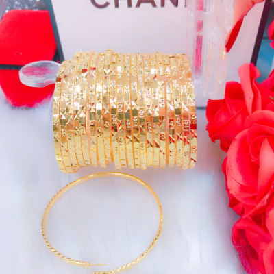 Bộ Vòng Xi Men Gồm 07 Chiếc Mạ Vàng 24K - MS.TH 116.22.08