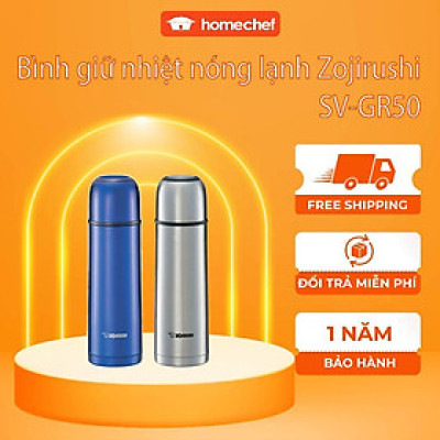 Bình giữ nhiệt nóng lạnh Zojirushi 0.5L SV-GR50, sản xuất Thái Lan, bảo hành giữ nhiệt 1 năm