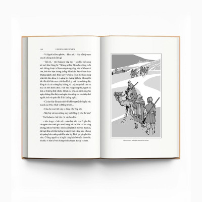 Sách - Trên Sa Mạc Và Trong Rừng Thẳm - Bìa Vải