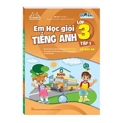 Sách - Em học giỏi tiếng anh lớp 3 tập 1 - có đáp án ( GLOBAL SUCCESS )
