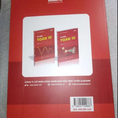 Tự học Toán học lớp 10 - Tập 1 (mới) - 2025 Moonbook