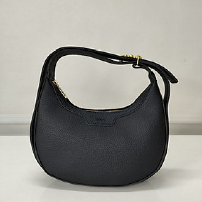 Túi đeo chéo nữ đi chơi phom hình bán nguyệt, túi xách nữ sang chảnh IDIGO FB2 - 3400