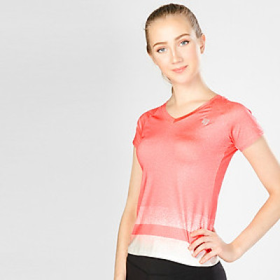 Áo Thể Thao Nữ Just Feel Free W Basic V Neck