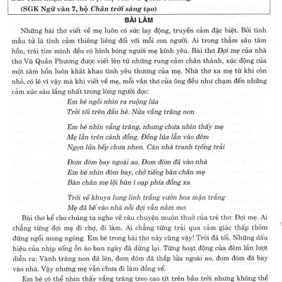 Những Bài Làm Văn Mẫu 7 (Dùng Chung Cho Các Bộ SGK Hiện Hành)_HA