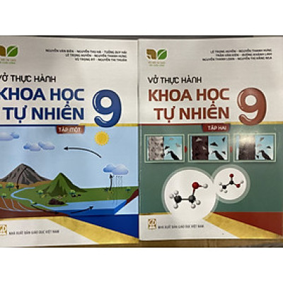 Combo Sách - Vở thực hành Khoa học tự nhiên lớp 9 -  Kết nối (Tập 1+ Tập 2) (HB)