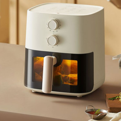 Nồi chiên không dầu Bear QZG-J15M1 (AF-4H15K), Dung tích 5 lít, Công suất 1500W Hàng Chính Hãng