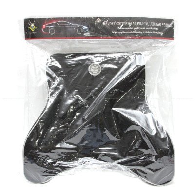 Tựa Lưng Ô Tô Cao Su Non Vải Nỉ CIND G002 Màu Đen