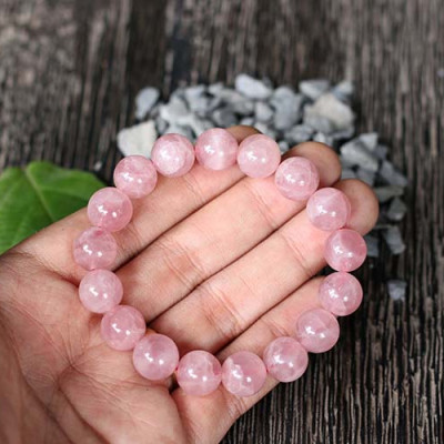 Thạch Anh Hồng Brazil Vip Aaa 12mm Ngọc Quý Gemstones VT134