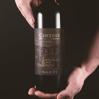 Rượu vang đỏ Ý Banfi, Centine Rosso, IGT Tuscany