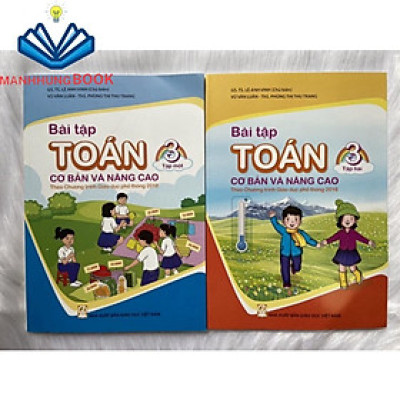 Sách - Bài tập Toán 3 cơ bản và nâng cao ( tập 1 + tập 2)