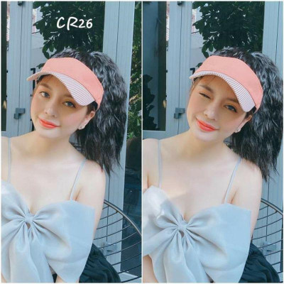 Tóc mũ lưỡi chai xù cao cấp