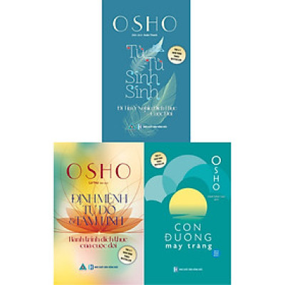 COMBO TỬ TỬ SINH SINH + ĐỊNH MỆNH TỰ DO VÀ TÂM LINH + CON ĐƯỜNG MÂY TRẮNG