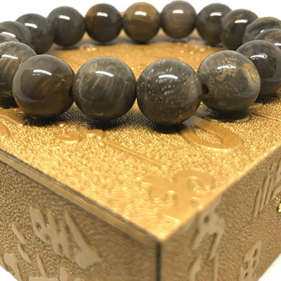 Vòng Tay Gỗ Hóa Thạch 