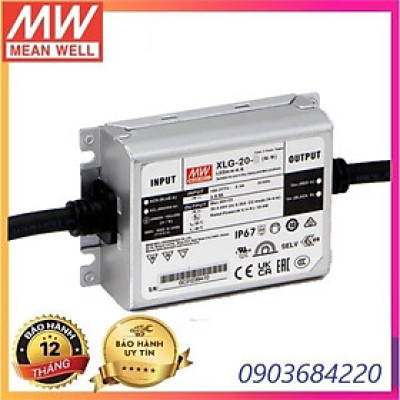 Nguồn LED Meanwell 40V 700mA XLG-20-H, Hàng nhập khẩu