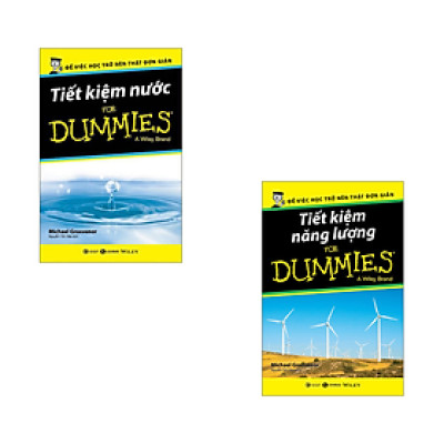 Tiết Kiệm Nước For Dummies + Tiết Kiệm Năng Lượng For Dummies