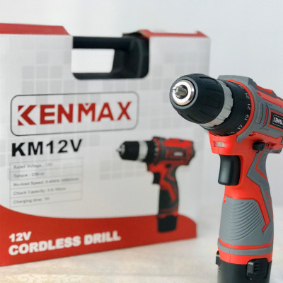 MÁY KHOAN PIN 12V 10MM KENMAX KM12V- HÀNG CHÍNH HÃNG