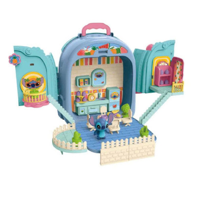 Đồ Chơi DISNEY - ST008-991A - Bộ Balo Nhà Bếp Stitch Cho Bé (KT 26.3x15.2x30cm)