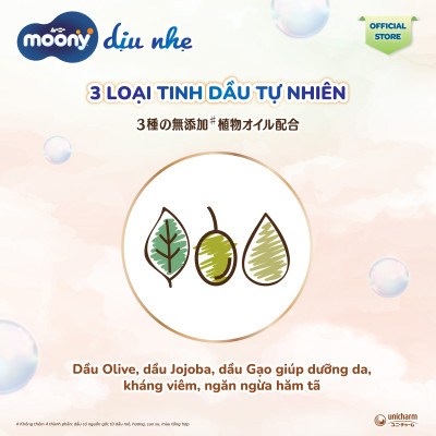 Tã quần Moony Moony Dịu Nhẹ  M46/L36/X32