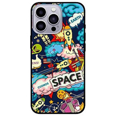 Ốp lưng dành cho Iphone 13 Mini - Iphone 13 - Iphone 13 Pro -  Iphone 13 Pro Max - Tàu Vũ Trụ