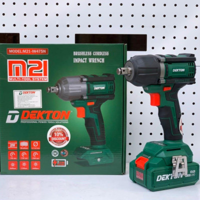 MÁY SIẾT BULONG DÙNG PIN 21V DEKTON M21-IW475N - HÀNG CHÍNH HÃNG