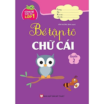 Sách - Bé Tập Tô Chữ Cái 2 - Tân Việt Books