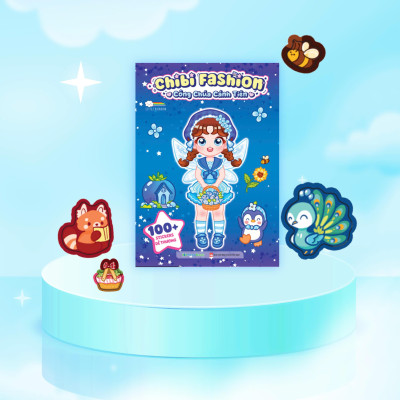 Sách - Chibi Fashion - Công Chúa Cánh Tiên