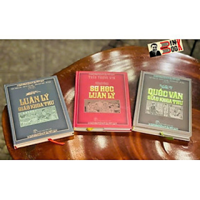 (Combo 3 cuốn) LUÂN LÝ GIÁO KHOA THƯ; SƠ HỌC LUÂN LÝ; QUỐC VĂN GIÁO KHOA THƯ – Trần Trọng Kim (chủ biên) – NXB Trẻ