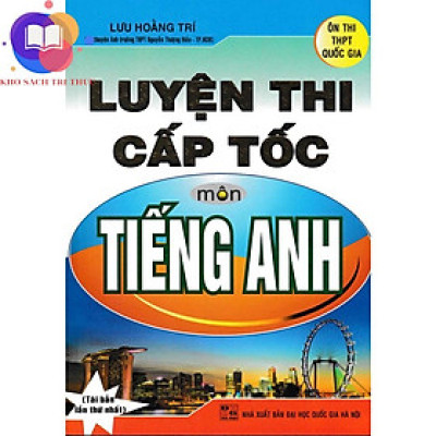 Sách - luyện thi cấp tốc môn tiếng anh