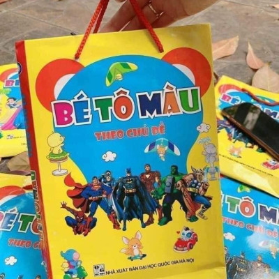 Tô màu Nối số Thông minh bộ 8 cuốn