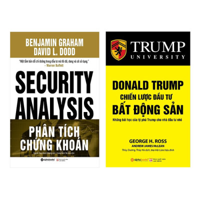 Combo Phân Tích Chứng Khoán + Donald Trump - Chiến Lược Đầu Tư Bất Động Sản (Tái Bản 2018)(2 Cuốn)