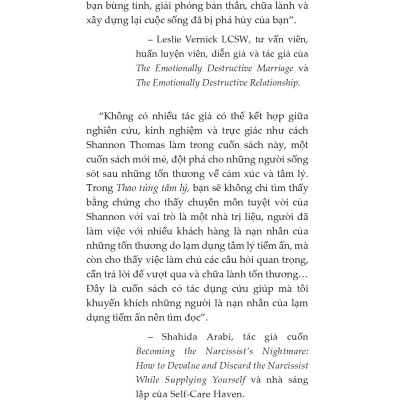 Combo Sách Thao Túng Tâm Lý: Thao Túng Cảm Xúc + Sói Đội Lốt Cừu (Bộ 2 Cuốn)