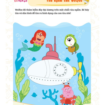 Bộ Sách Wolfoo Khám Phá Toán Học Vui - Tập 1-4 (Bộ 4 Cuốn)