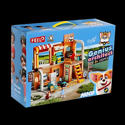 FEELO - 1806 - Lắp Ráp Biệt Thự (152 Chi Tiết)