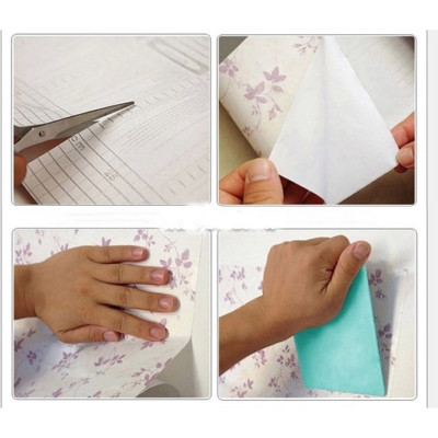 (HCM) Tranh dán tường 3d lá nhiệt đới tropical tranh sẵn keo, dễ dán(in theo yêu cầu)